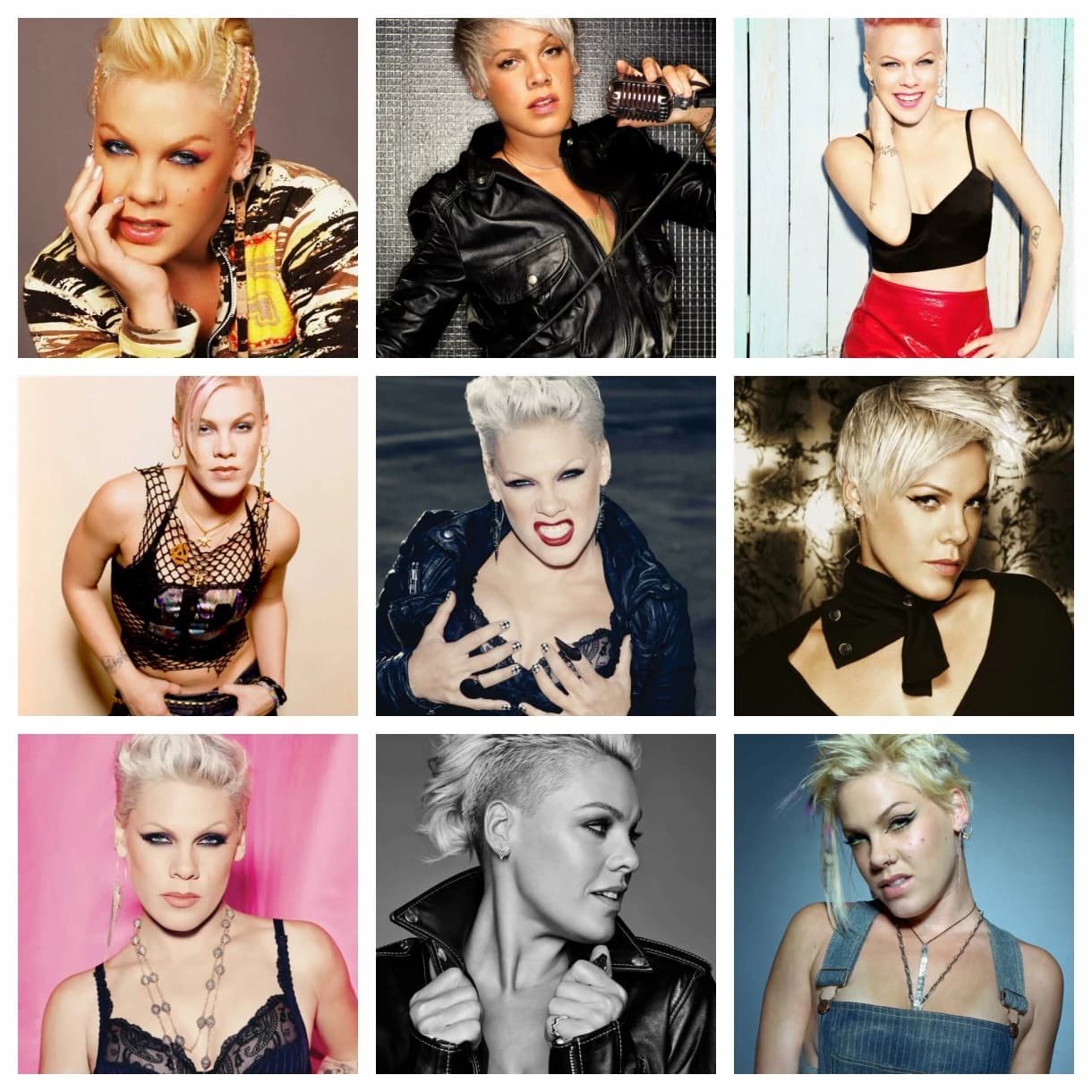 Pop Star P!nk Pittura diamante trapano completo Stella femminile sexy Alecia Beth Moore Punto croce Ricamo Immagine Mosaico Decorazioni per la casa