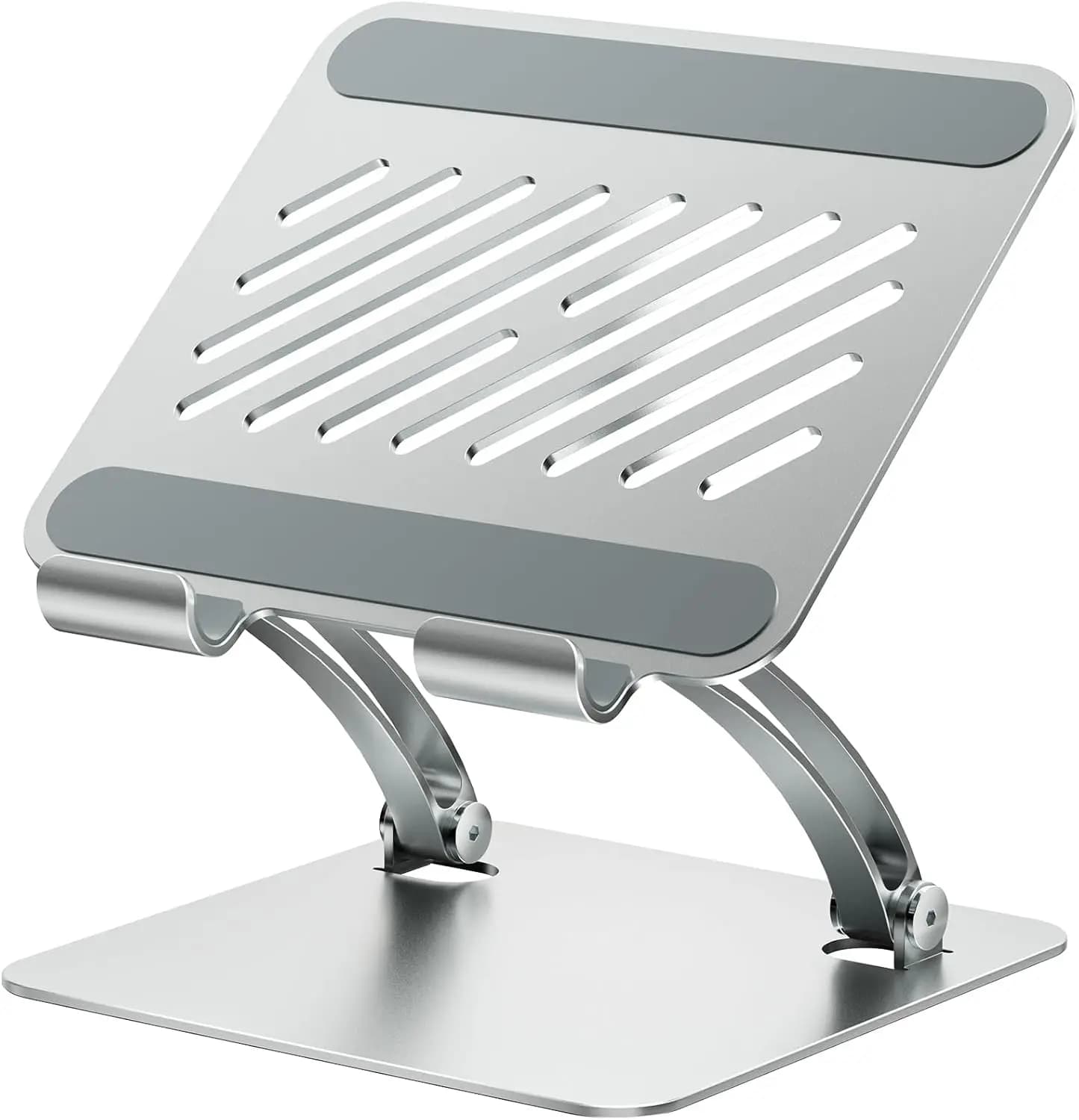 Tablet support, double rod adjustable aluminum table support, 4.7-16,5" iPad compatible, portable monitor
