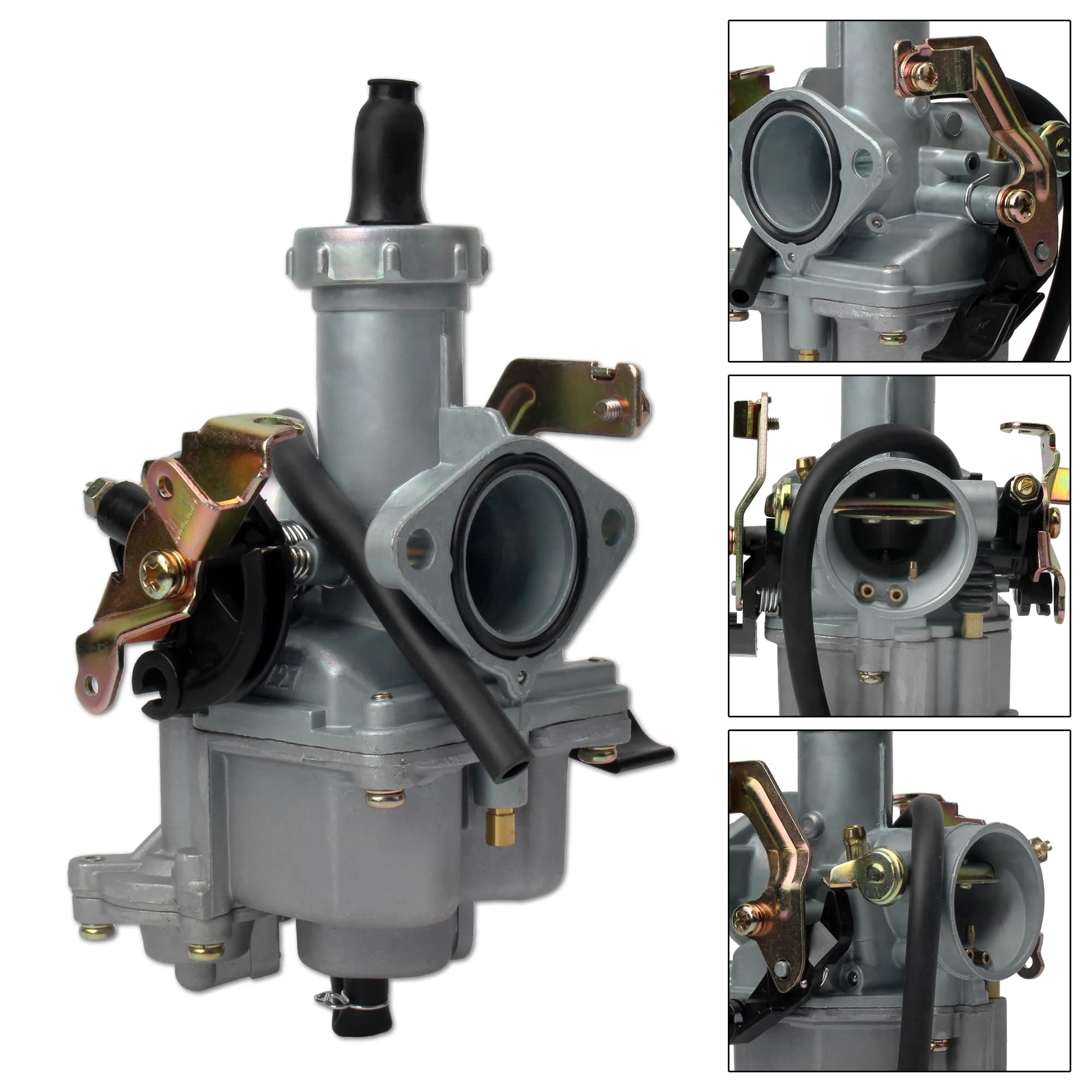 Moto PZ27 Carburatore Con pompa di accelerazione dell'acceleratore adatto Per WY125 CG150 125cc 150cc 175cc ATV Quad Go Kart Dirt Bike