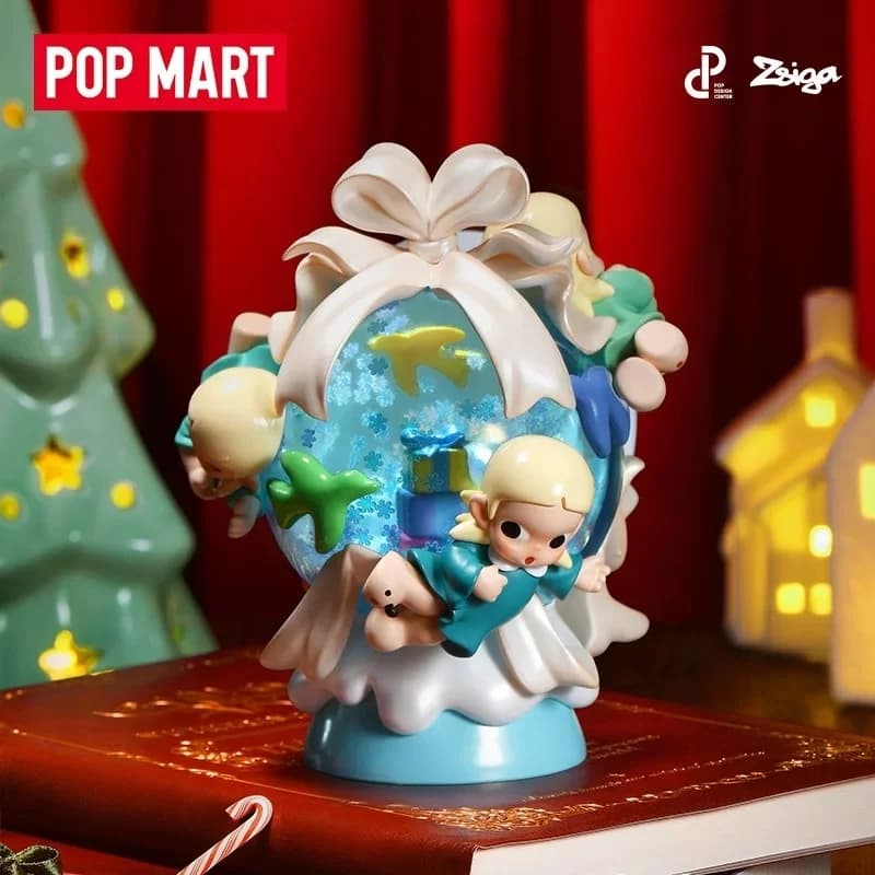 Nuova Serie POP MART Zsiga The Winter Of Gifts, Blind Box, Giocattoli da Scrivania, Bambole Carine, Figure Anime, Decorazioni per Borse, Collezione, Regali di Natale