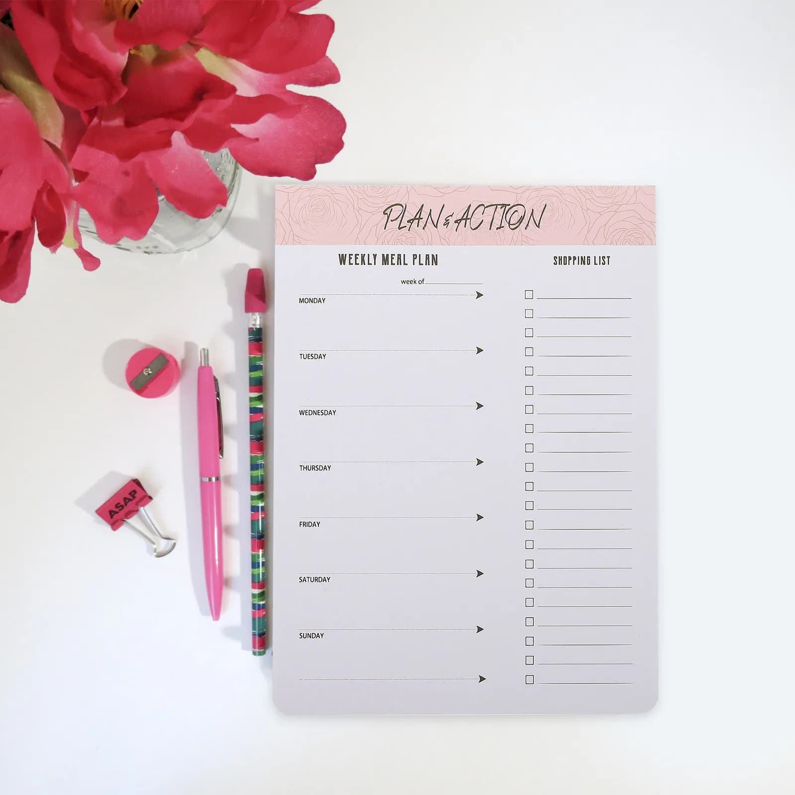 Pratico Blocco Note Multifunzione, Pianificatore con Fogli Staccabili, Lista delle Cose da Fare Quotidiane, Quaderno Portatile per Casa e Ufficio