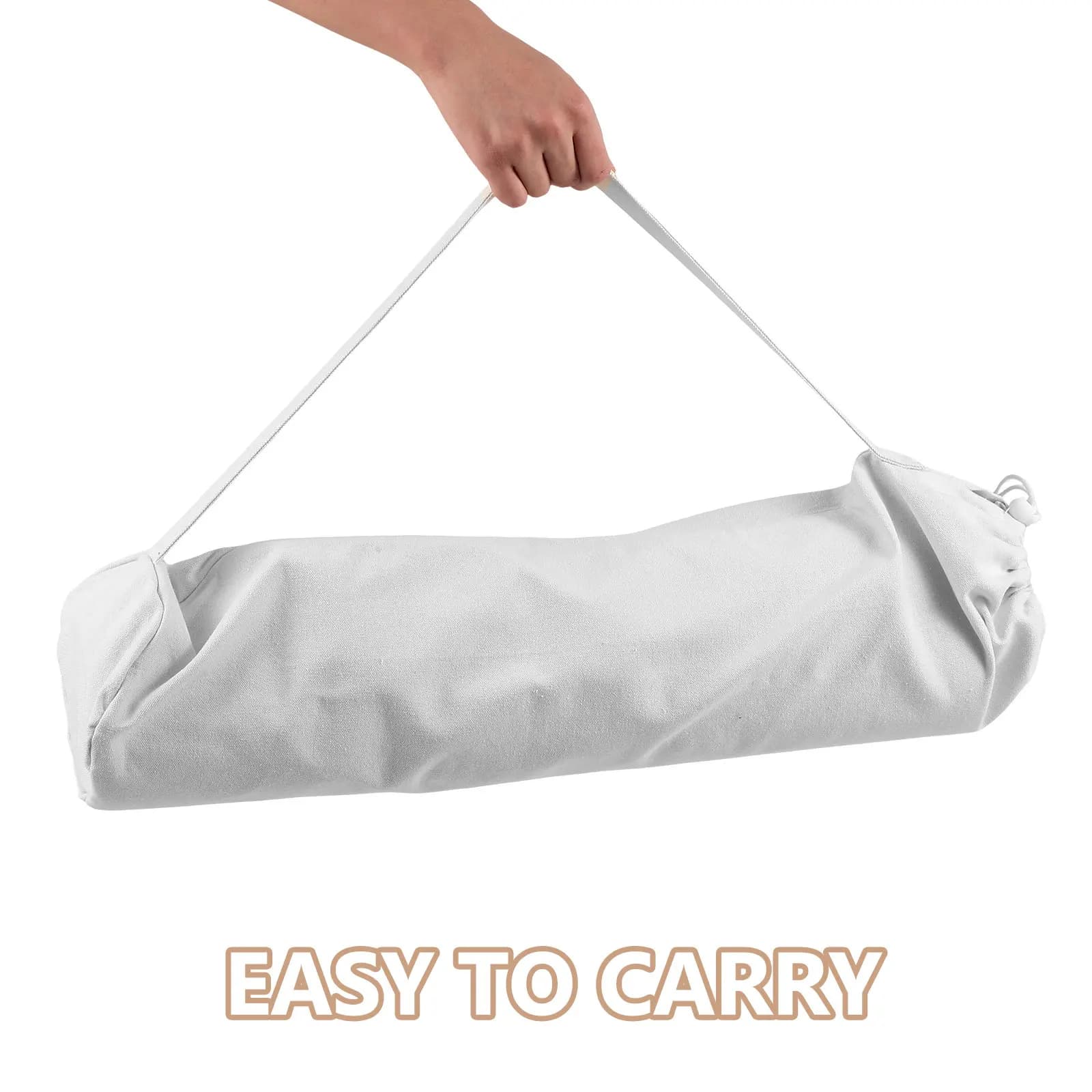Borsa Porta Tappetino Yoga Portatile con Tracolla Regolabile, Traspirante, per Palestra, Casa, Fitness, Organizer per Yoga