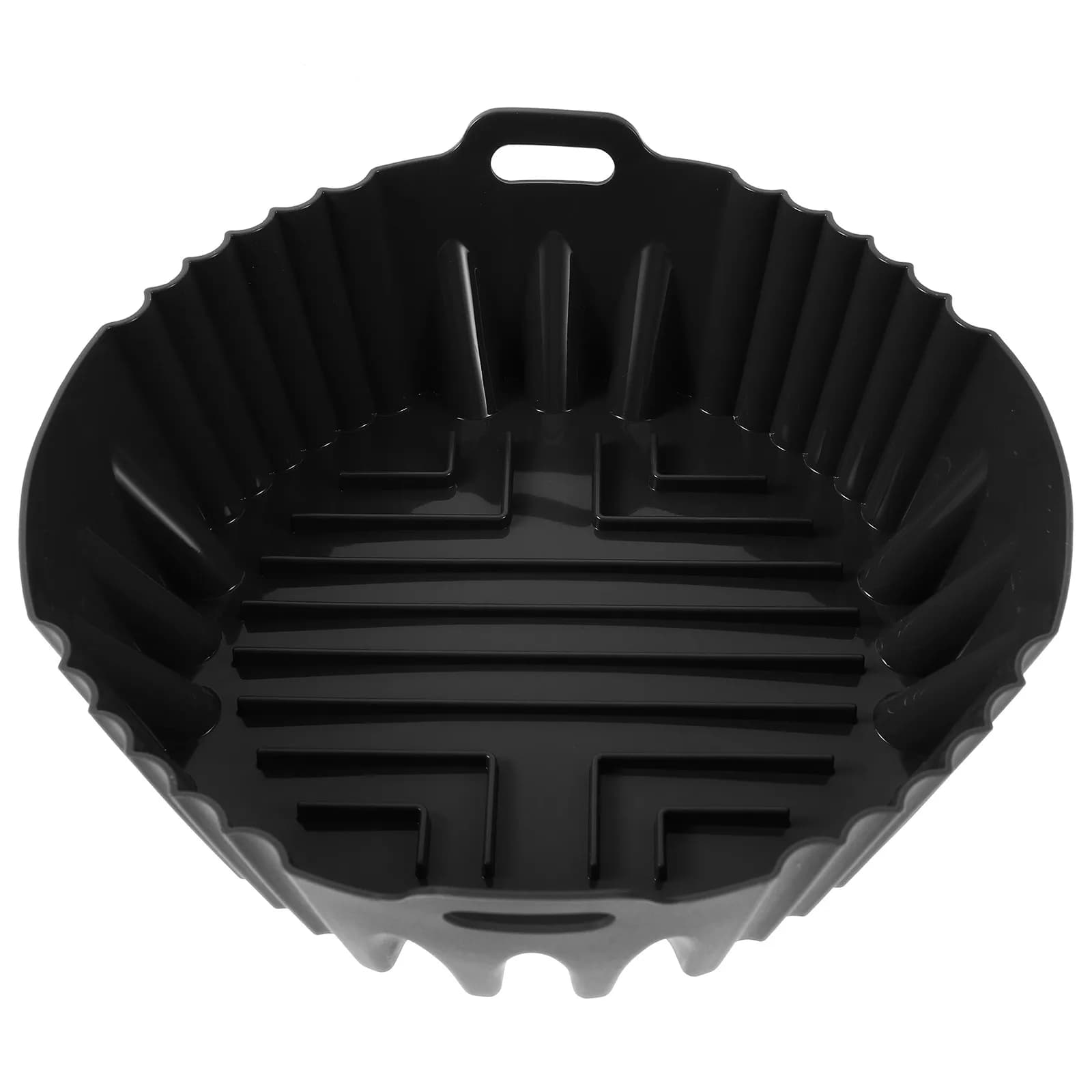 Tappetino in Silicone Riutilizzabile per Friggitrice ad Aria con Doppio Manico, Antiaderente, Accessorio per Cottura