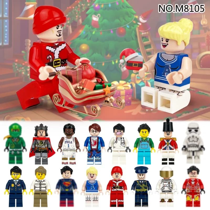 Meigao Personaggio da basket cartone animato pirata, giocattolo da costruzione per bambini con piccole particelle, vendita all'ingrosso transfrontaliera