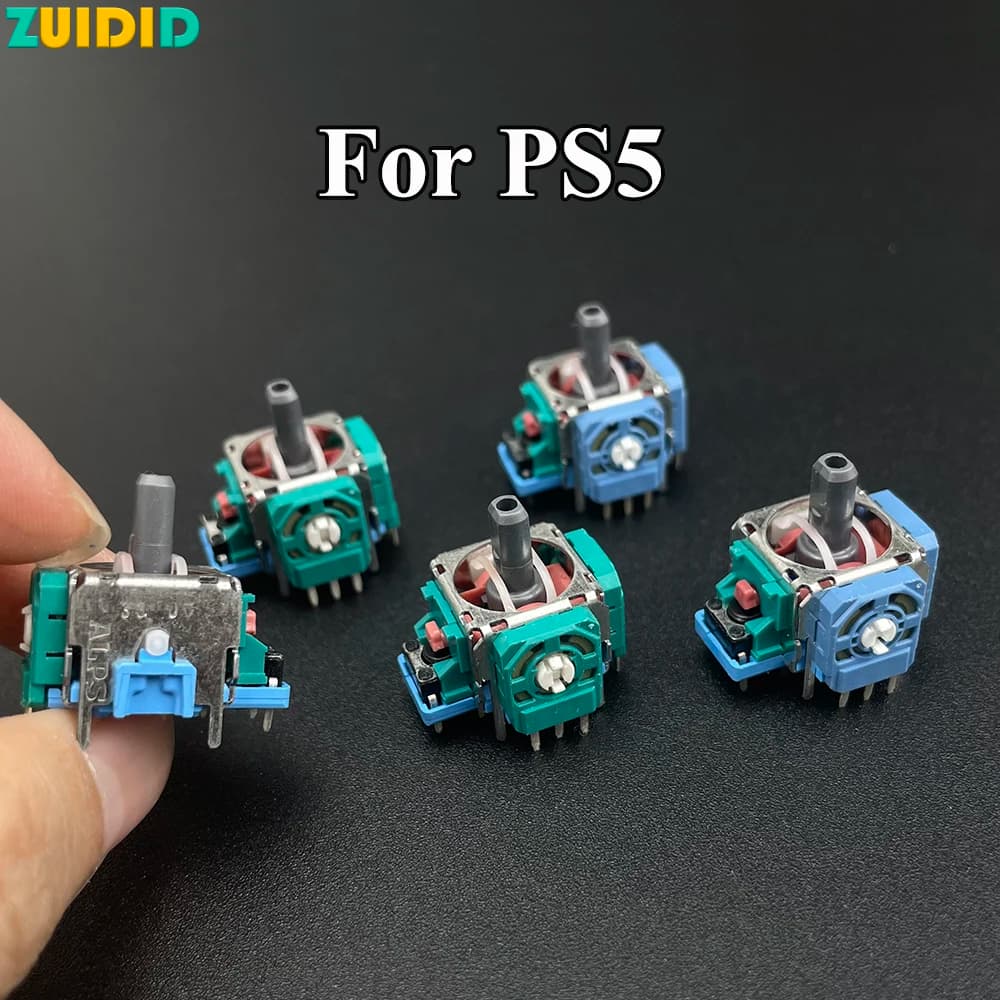 ZUIDID 2-6 pezzi Joystick 3D originale ALPS per gamepad PS5, sostituzione per joystick controller PS 5 per controller di gioco PS5