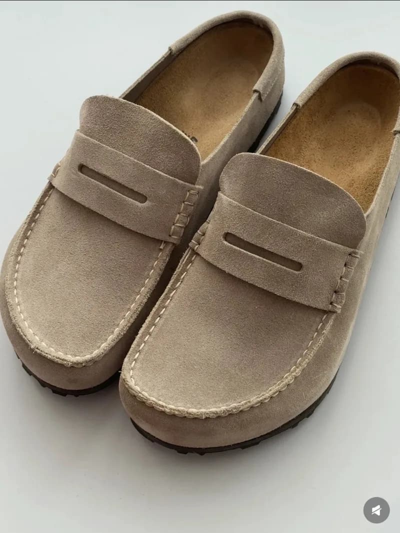 Scarpe classiche da uomo e da donna con punta chiusa stile 2026, mules vintage, ciabatte alla moda, mezzocieppi da donna