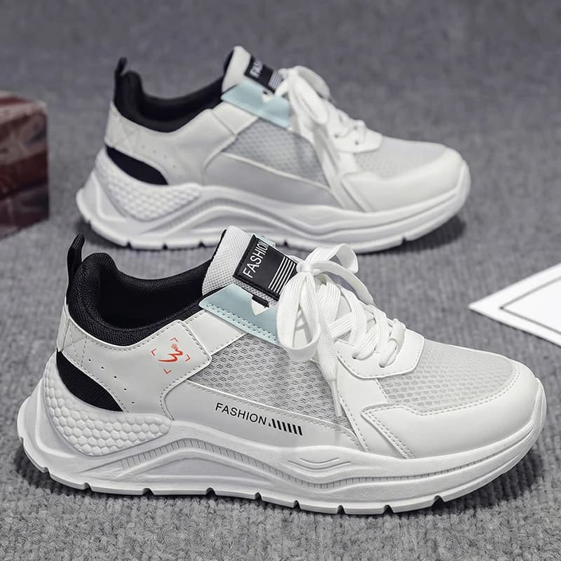 Morning Workout Unisex Mesh Running Shoes Cool Breathable Touch Soft Sole Early Outdoor Exercise Shoes