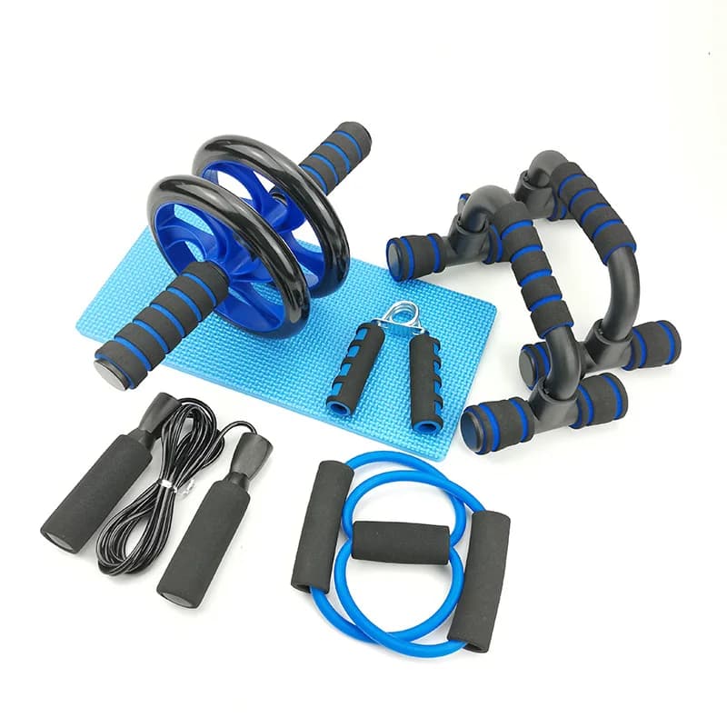 5 Pz/4 Pz Wheel Abdominal Push-Up Stand Sauce Corda Grip Reinforcement AB Roller Exercise Wheel Gym Fitness Trainer