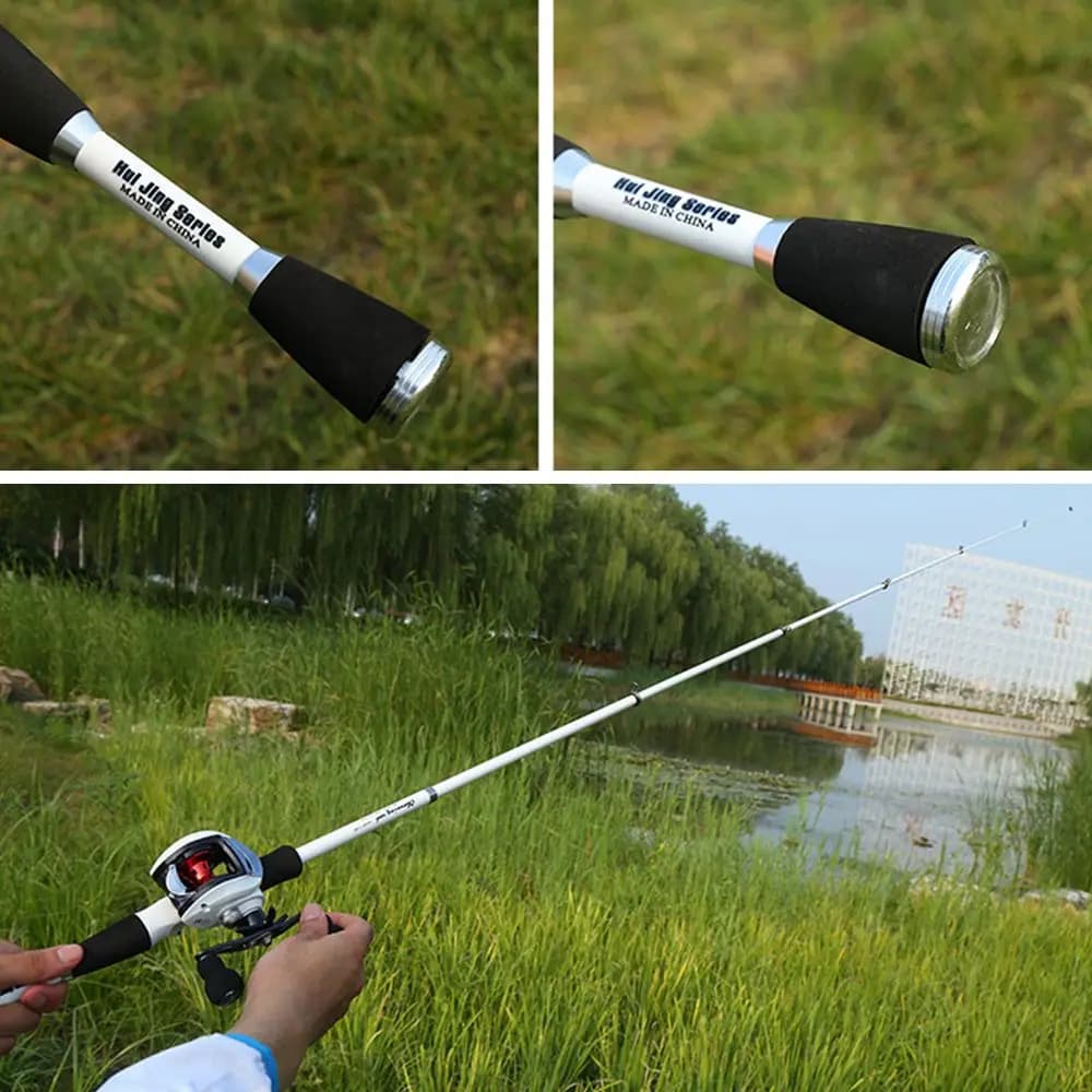 Mini canna da pesca telescopica da viaggio portatile con canna da pesca ultraleggera
