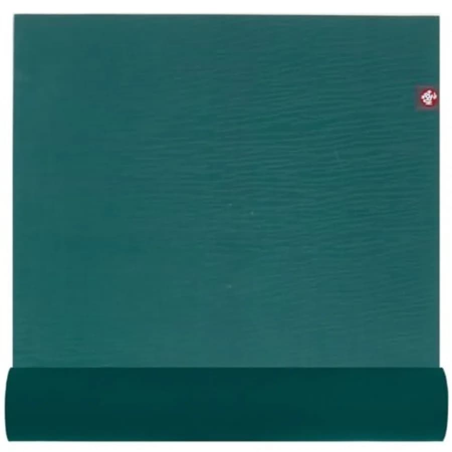 Tappetino da yoga 71 pollici - 4 mm | Gomma Naturale | Eco-compatibile | Superficie Morbida e Texturizzata | Sensazione Naturale Come a Contatto con la Pelle | 71 x 26 pollici | Grigio Carbone