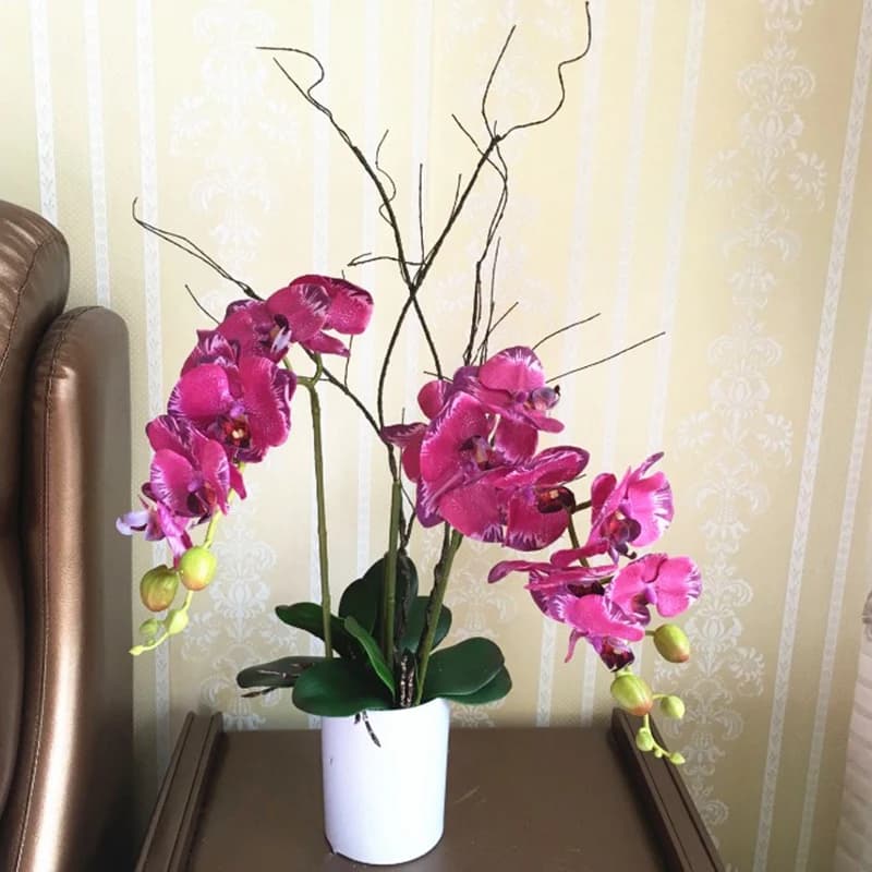 Dry Artificial Tree Branch Fake Vine Art Deadwood Display Home Iron wire Plant Wedding Craft Decoration Simulation Convenient