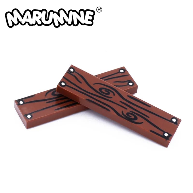 MARUMINE 1x4 blocchi di piastre per piastrelle 100 pezzi pavimento in legno MOC Classic Building Bricks Idea parti sfuse 2431 26583 10638 compatibile