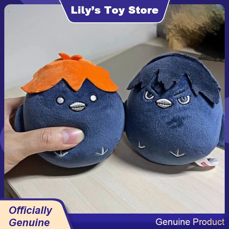 Peluche Anime Haikyuu Originale, Simpatici Personaggi di Pallavolo: Hinata Shoyo, Tobio Kageyama, Kozume Kenma, Giocattoli da Spremere, Ornamenti, Regali Personalizzati