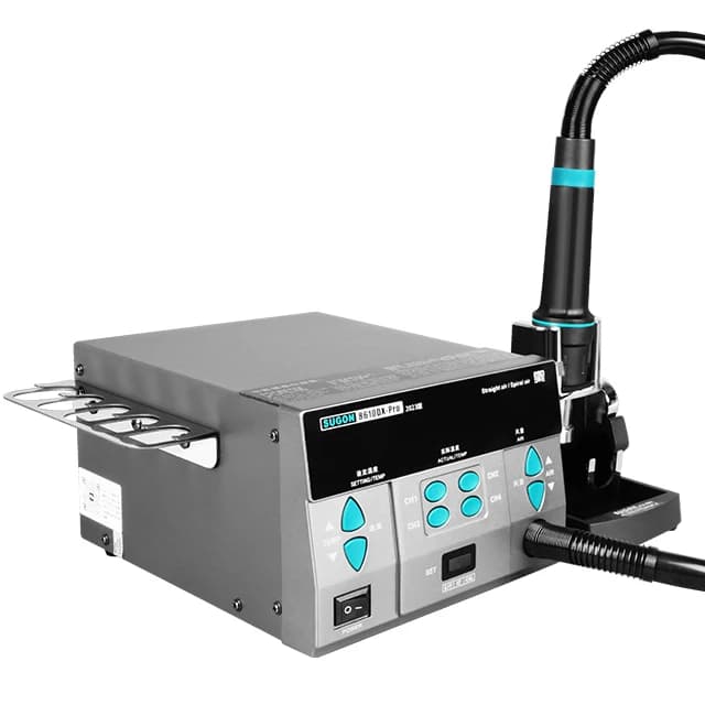 SUGON 8610DX Mini Pistola di Calore Riscaldamento a Temperatura Variabile Pistola Ad Aria Calda Stazione di Rilavorazione di Riparazione del Telefono Pistola di Calore Stazione di Aria Calda