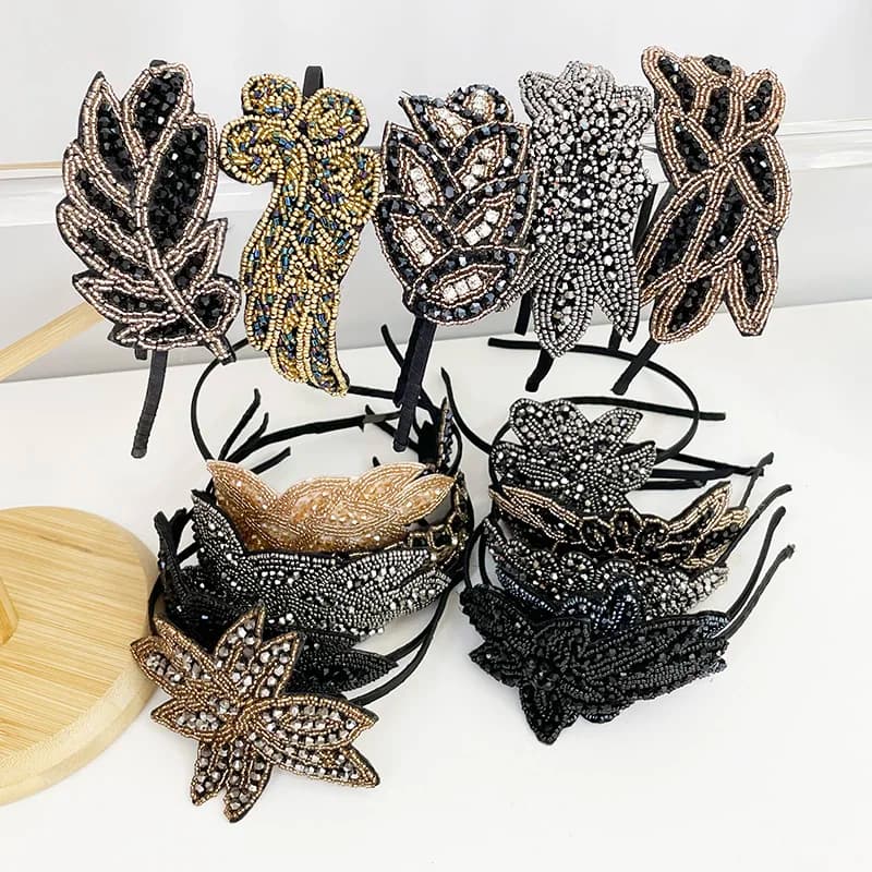 Beads for girls Hairpins with flowers Hairbeams Accessories for women hair accessories Wholesale
