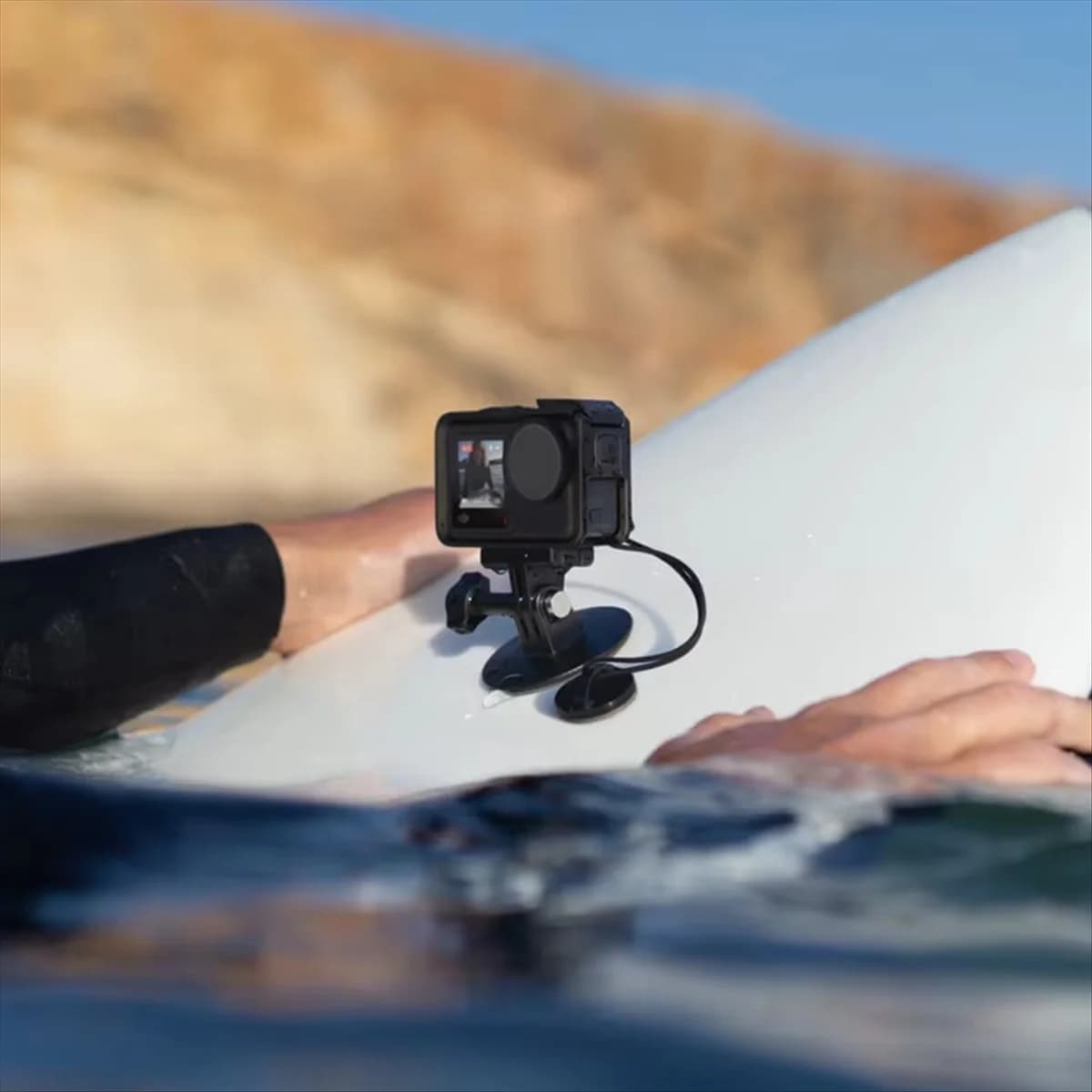For action Surfing cable kit Action cam accessories Surfing insurance stickers kit
