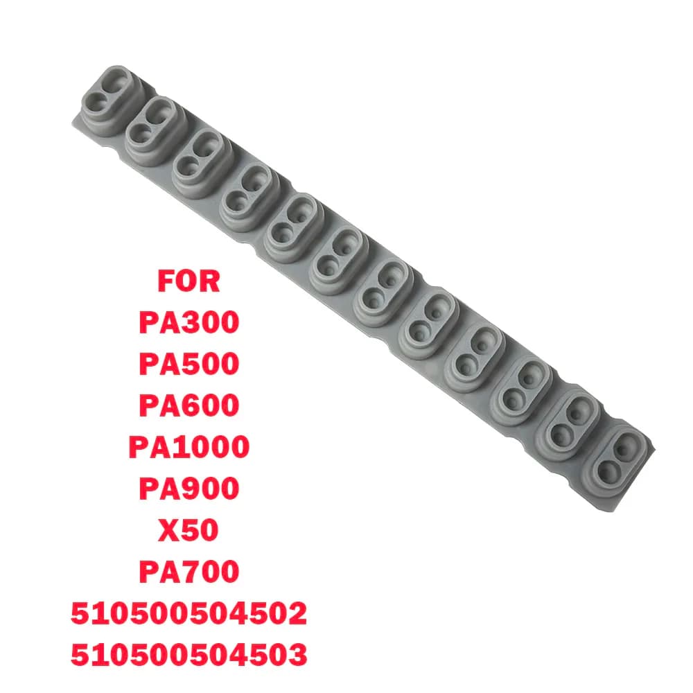Gomma conduttiva per contatto chiave per Korg PA300 PA500 PA600 PA1000 PA900 X50 PA700 510500504502 510500504503