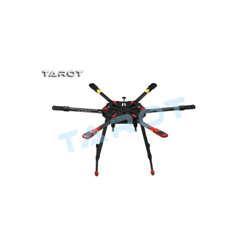 Tarocchi TL6X001 X6 Kit telaio Hex-Copter 6-axis Carbon Fibler Mulitcopter con bracci pieghevoli/carrello di atterraggio retrattile elettronico