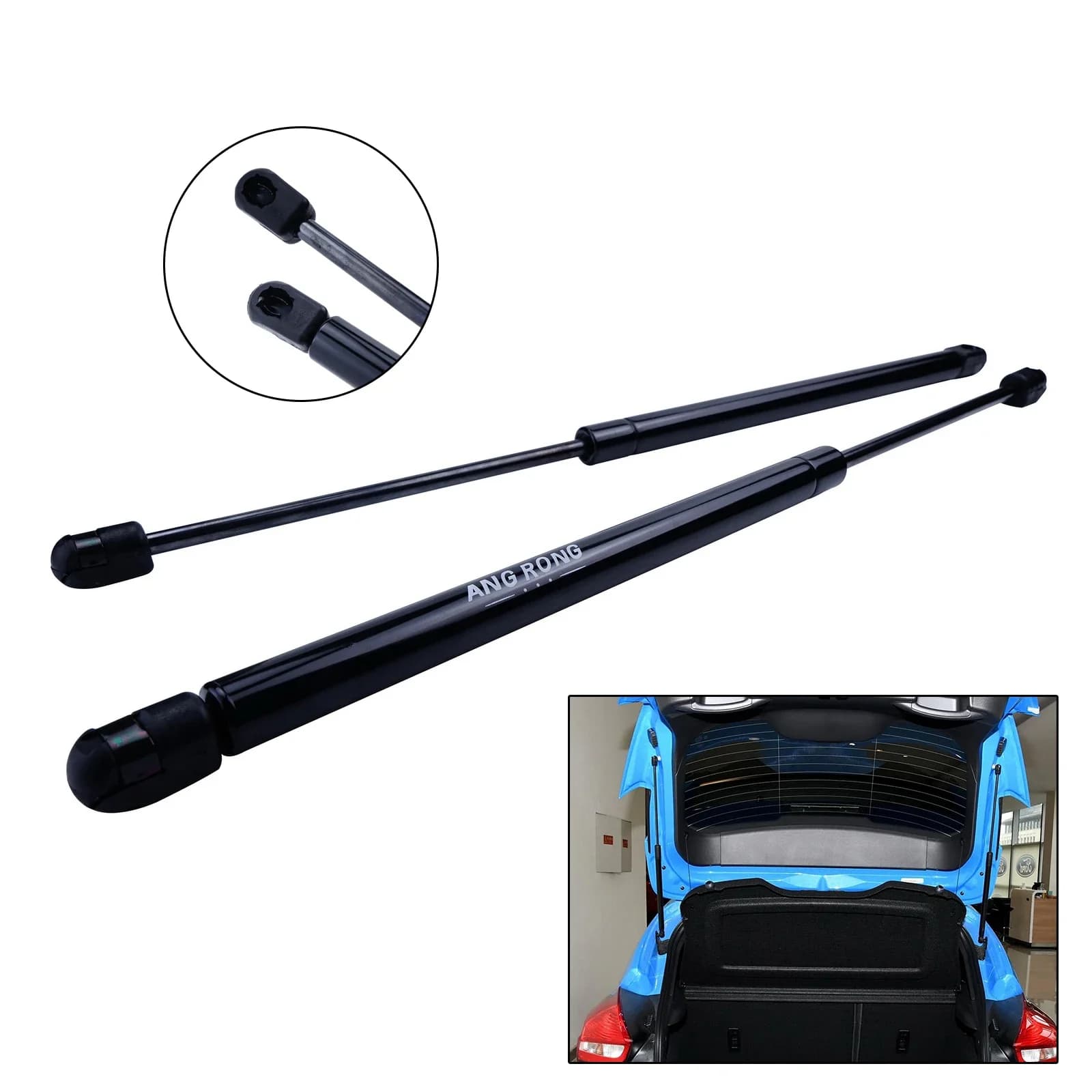2 Ammortizzatori di supporto gas per bagagliaio portellone posteriore Ford Focus MK2 Hatchback 2005-2010