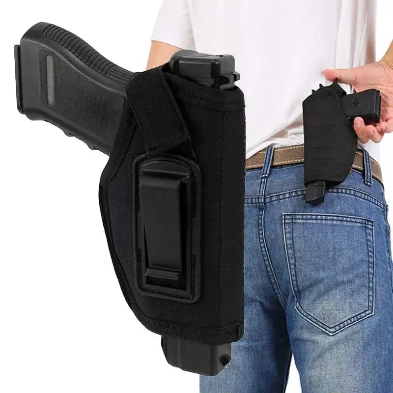 P226 Beretta 92 Colt 1911 Nylon tactical mesh with hidden belt clip softair gun
