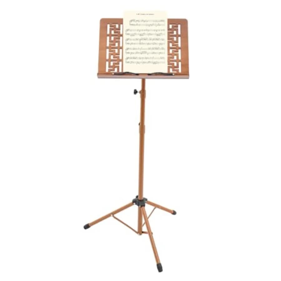 Support for swivel wood partitions with adjustable height from 27,5 to 70,8 inch, folding stand for books, for use on desk.