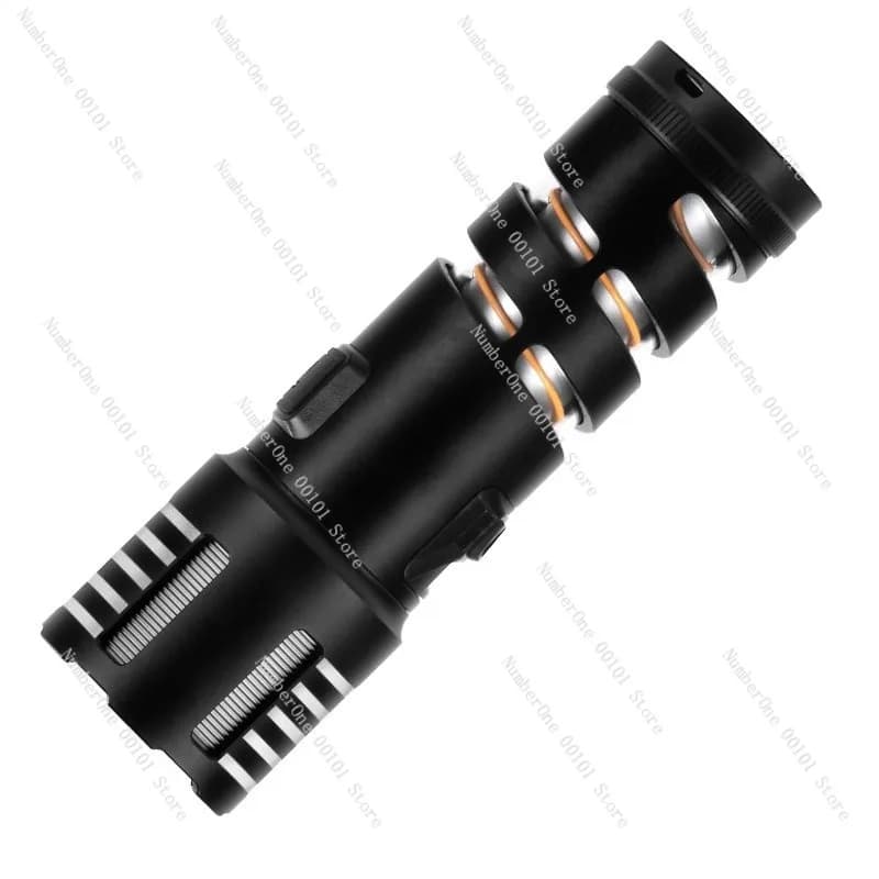 Lampada da Campeggio 2 in 1 Robusta per Esterni, Torcia e Lanterna con Luce Intensa, Lampada Atmosferica Staccabile, Luce Notturna LED Modulare Portatile per Tenda