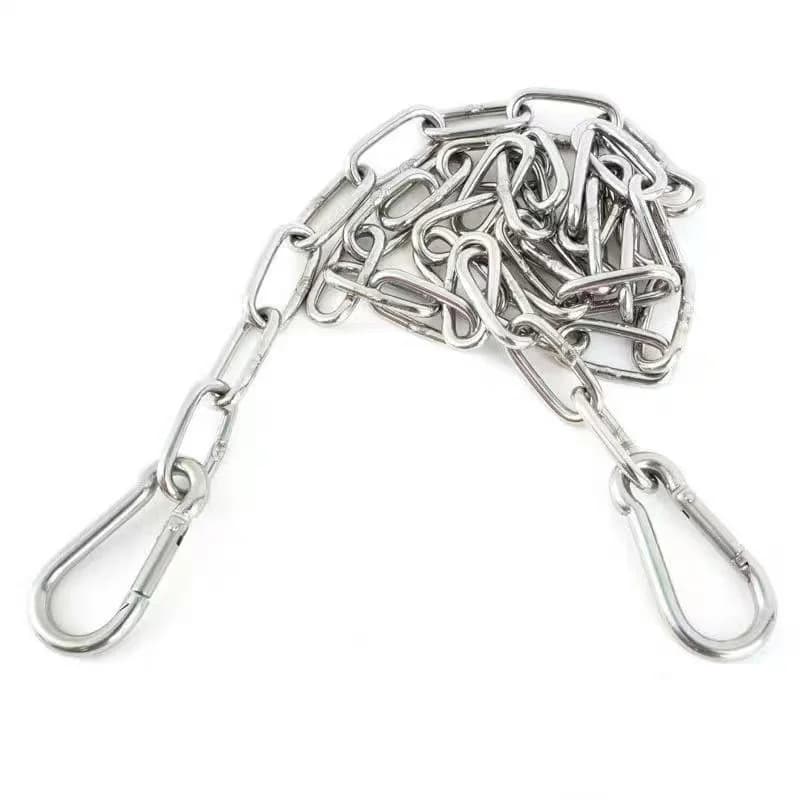 Heavy Duty Stainless Steel Chain Capacity 550 pounds for boxing bags Hanging chair Hammocks swing Trapezio Yoga