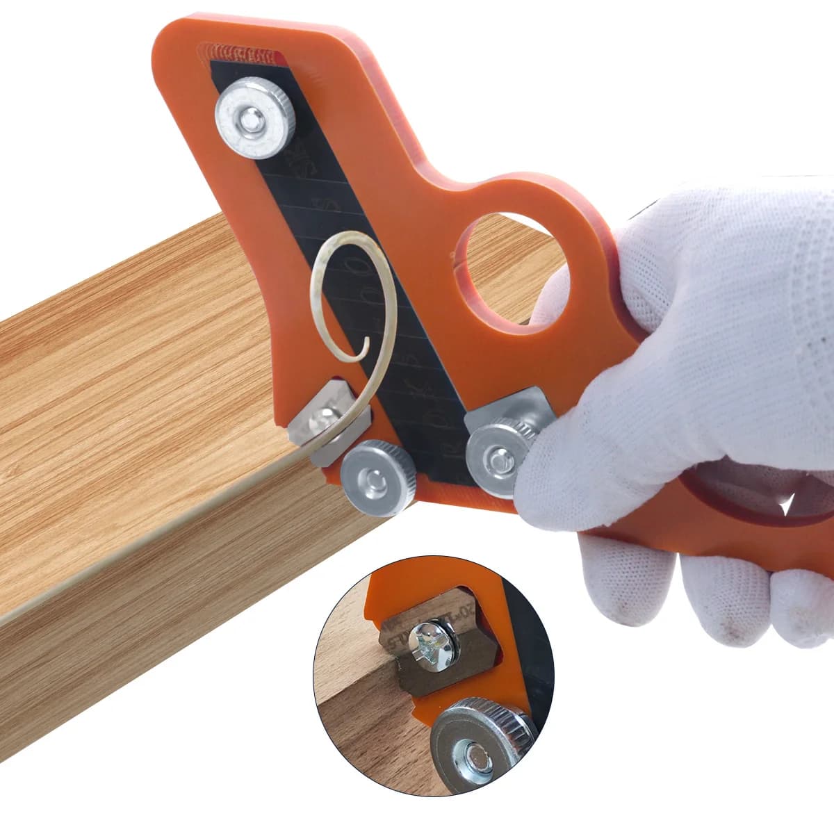 Manuale Bordatura Trimmer Impiallacciatura Taglierina Bordo Strumento Lavorazione del Legno Smusso Aereo Smussatura del Legno Filetto Raschietto Bordo Sbavatura