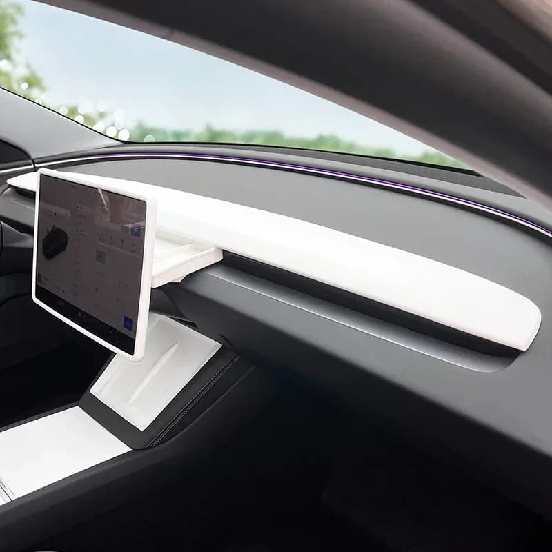 For Tesla Model 3 highland Model Y juniper Center Console Storage Box Steering Wheel Screen Protection Decorative InteriorCover