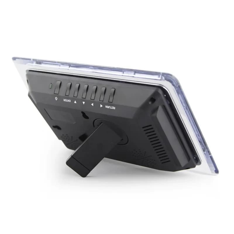 Cornice per foto elettronica digitale da 7 pollici LED con luce, album in acrilico