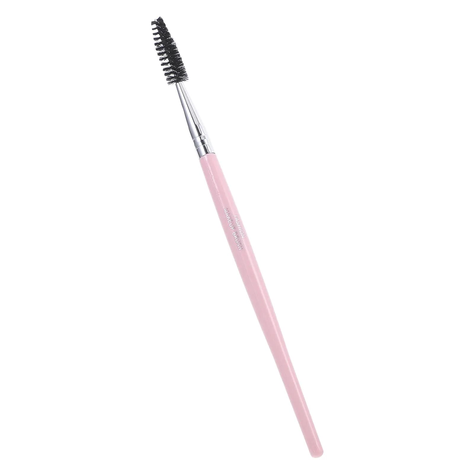 Multifunction Pink Eyelash Brush Soft Flexible Eyebrow Eyelash Comb Tool for Mascara Application Lash Brow Brush