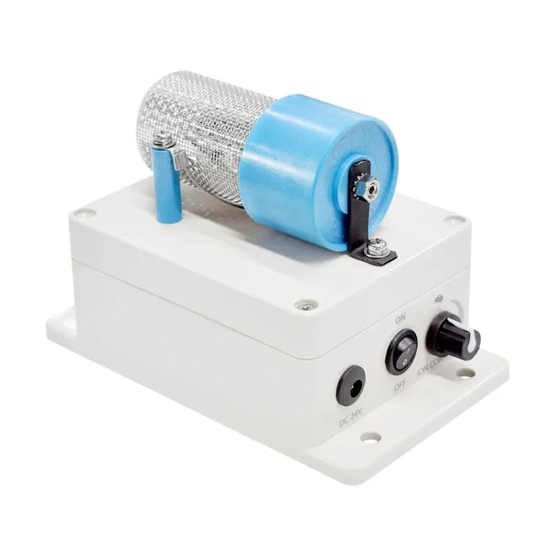 Purificatore d'Aria EddaAir FC-100 con Generatore di Plasma Miniaturizzato 24v 220v a Ionizzazione Bipolare per Condizionatori Centralizzati Residenziali