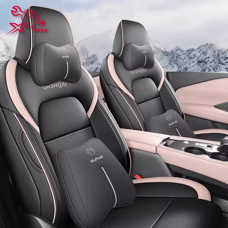 For Nissan Qashqai 2022-2025 Car seat cover with left guide Custom seat cushions for seats completely surrounded for all seasons