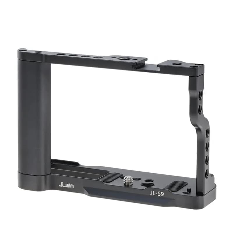 Jlwin Protective Frame For Panasonic LUMIX S9 For Mirrorless Cameras Camera Cage Case Vlog Tripod Mount