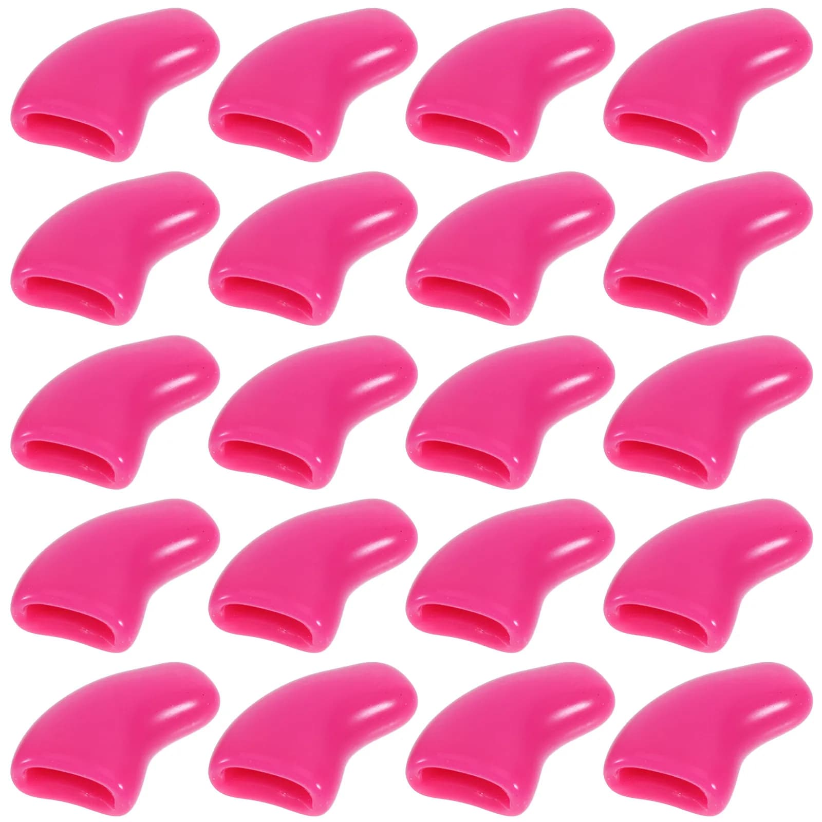 20Pcs Cat Nail Caps Soft Silicone Claw Covers for Cats Kitten Grooming Supplies Scratch Protection Furniture Safe Pet Nail