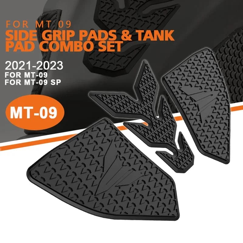Nuovo Per Yamaha MT-09 MT 09 MT09 2021 2022 2023 2024 Moto Serbatoio Carburante Cuscino Tankpad Protezione Adesivi Gas Decal Ginocchio Grip