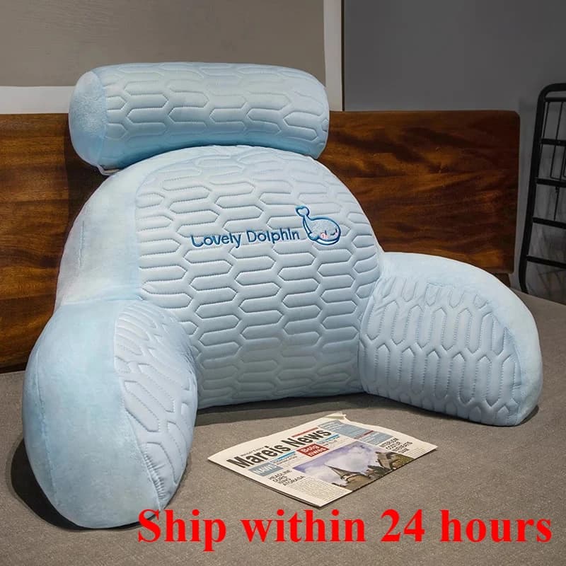 Nuovo cuscino da letto 2025, morbido cuscino per la schiena, grande cuscino per letto, divano letto, dormitorio, cuscino da lettura, tatami