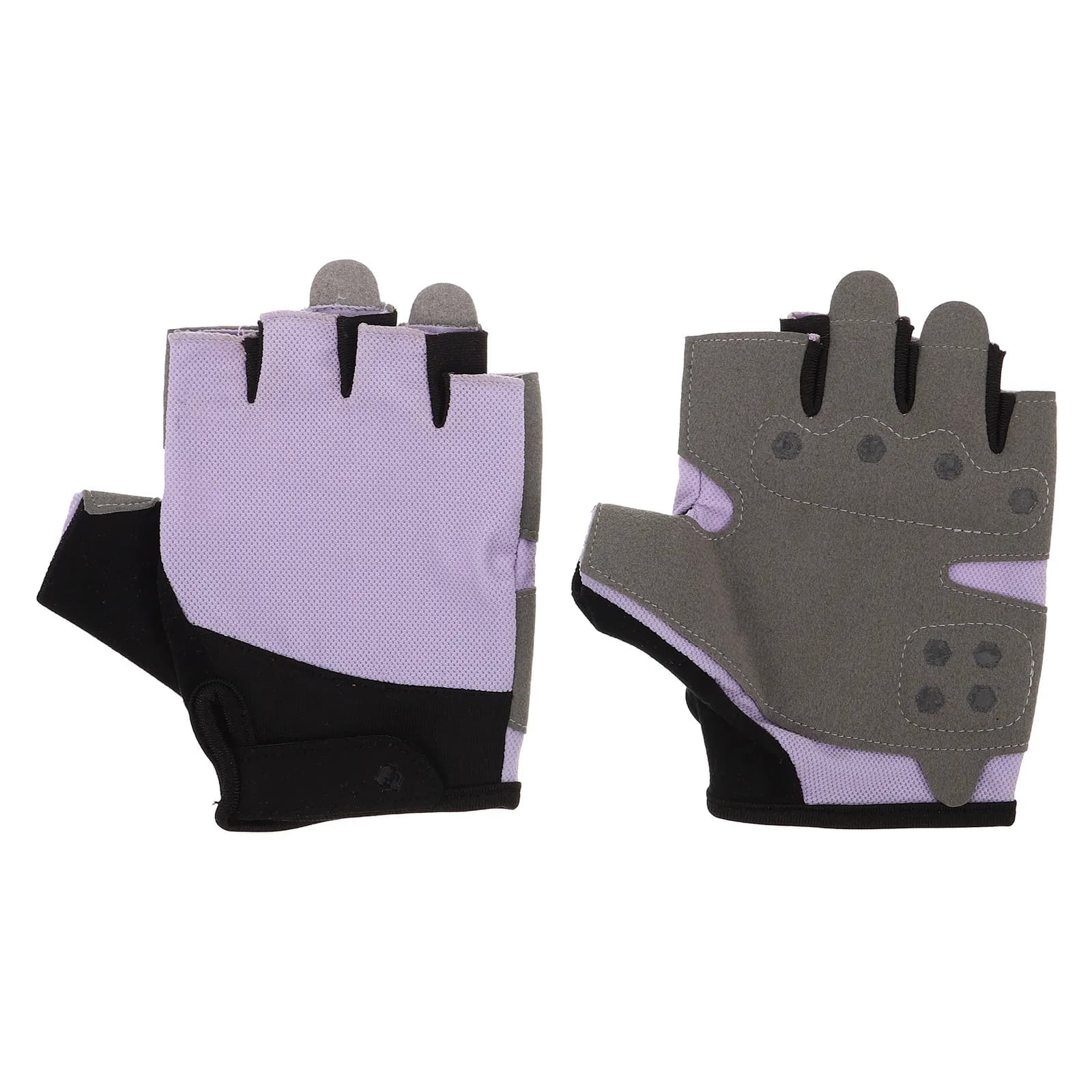 1Pair Fitness Gloves for Men Women Half Finger Cycling Workout Gloves Non Slip Padded Palm Breathable Gym Weightlifting Grip