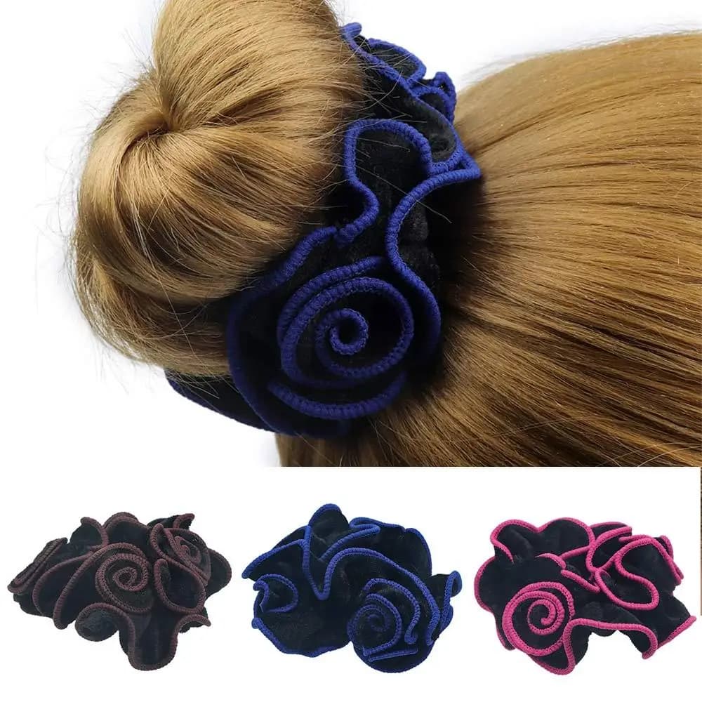 Fasce per capelli Lady Scrunchies Accessori Fermagli per capelli Porta coda di cavallo Corda per capelli Anello per capelli Elastico in velluto