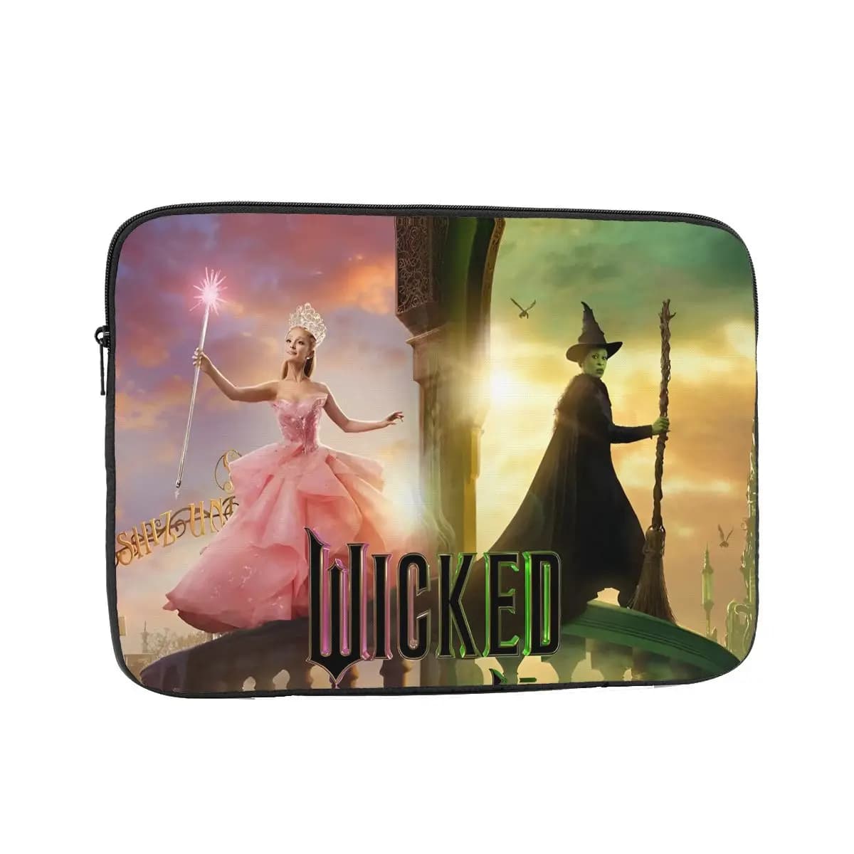 Musicical Wicked Movie 12 13 15 Borsa per laptop da 17 pollici Custodia per notebook Custodia antiurto