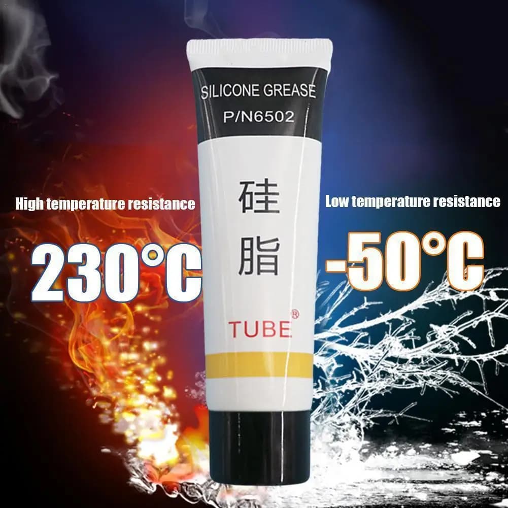 Lubrificante per grasso siliconico da 50g Hardware per il miglioramento della casa lubrificante per macchine da caffè con lubrificazione O grasso in Silicone per uso alimentare