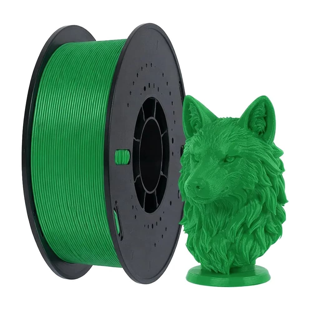 Filamento PETG 1.75mm per Stampante 3D, Bobina da 1KG, Materiale per Stampa 3D, Avvolgimento Ordinato, per Modellazione Stereoscopica