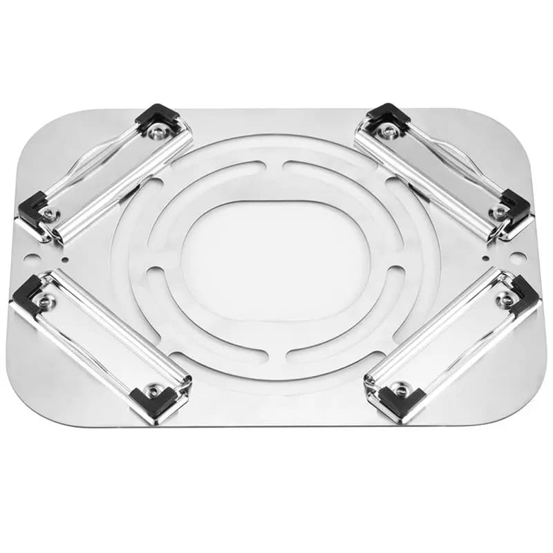 ABKY - Connettore per Stufa in Acciaio Inossidabile Ignifugo, per Tenda da Campeggio Fai-da-te, Isolamento e Protezione 7.5" X 9.8" Facile da Agganciare