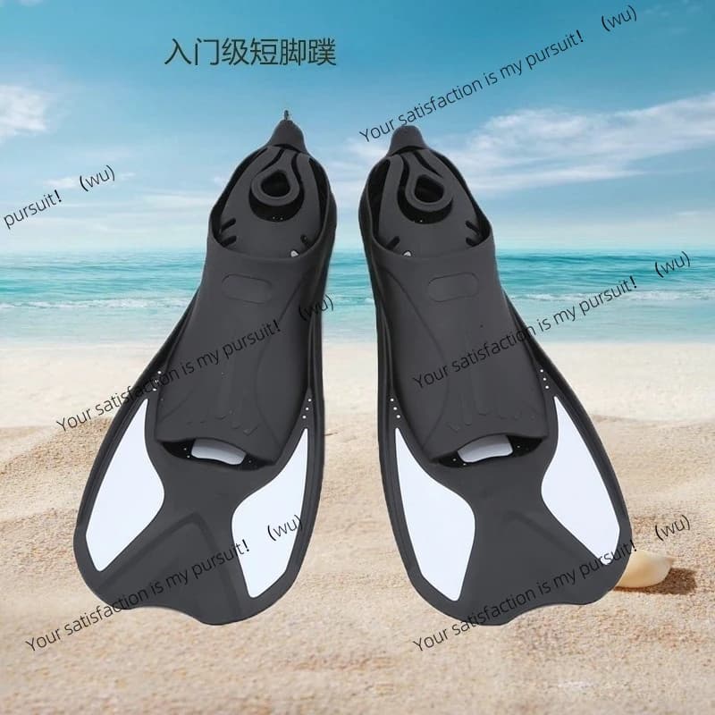 Entry level swim frog shoes, footless snorkeling fins