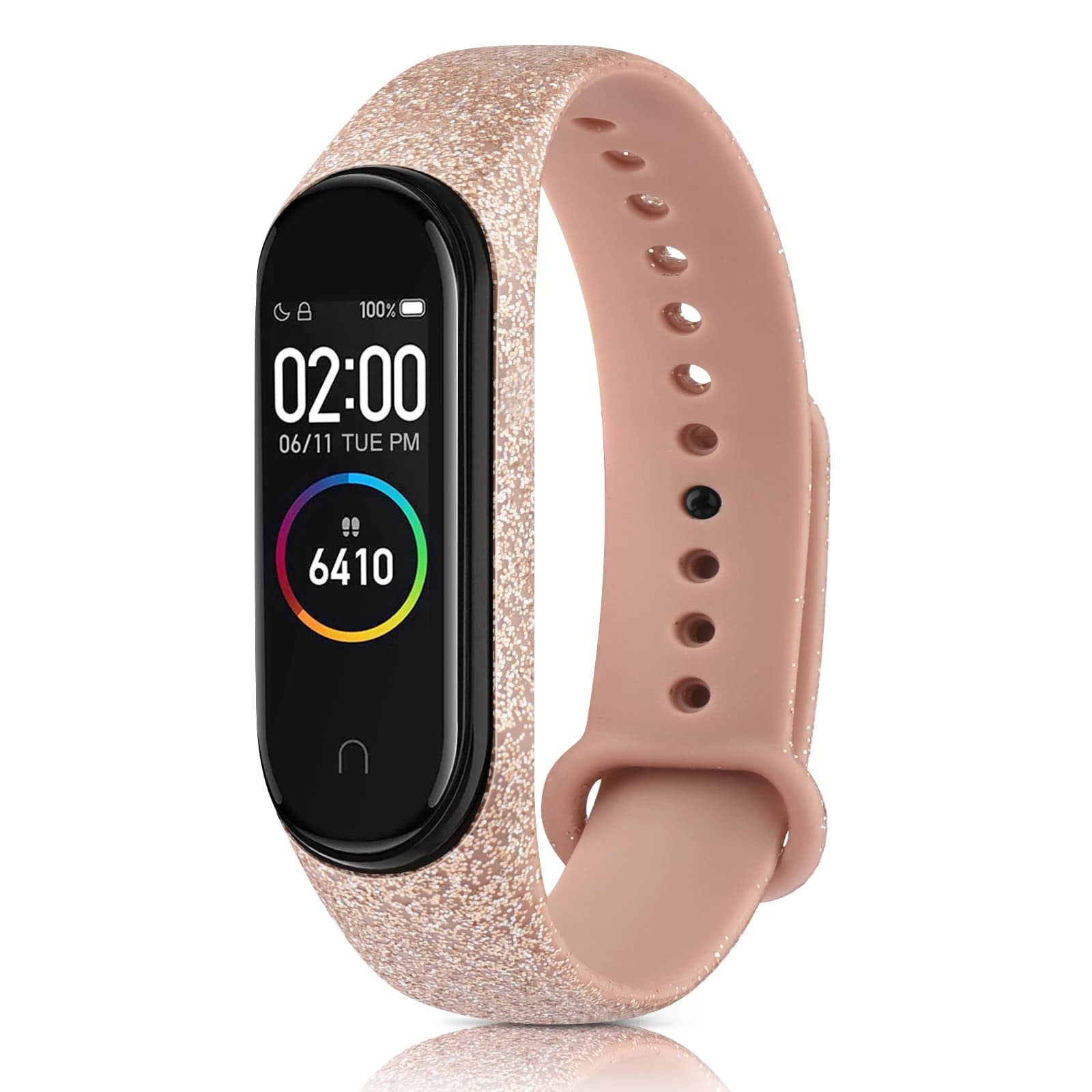 Cinturino in silicone per Xiaomi 6 Miband 5 Cinturino per orologio in TPU M5 Bracciale Xiaomi 4 3 Cinturino sportivo Mi Band 6 Accessorio Smartwatch