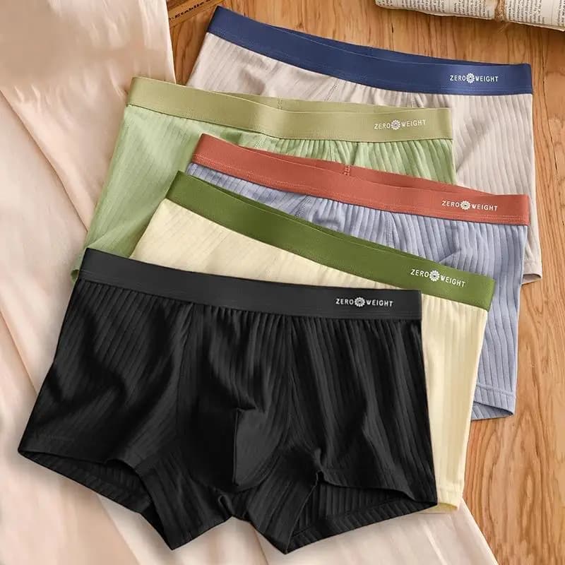 1 pz biancheria intima da uomo boxer mutandine sexy pugili di cotone uomo mutande pantaloncini maschili homme u convesso lingerie spedizione gratuita