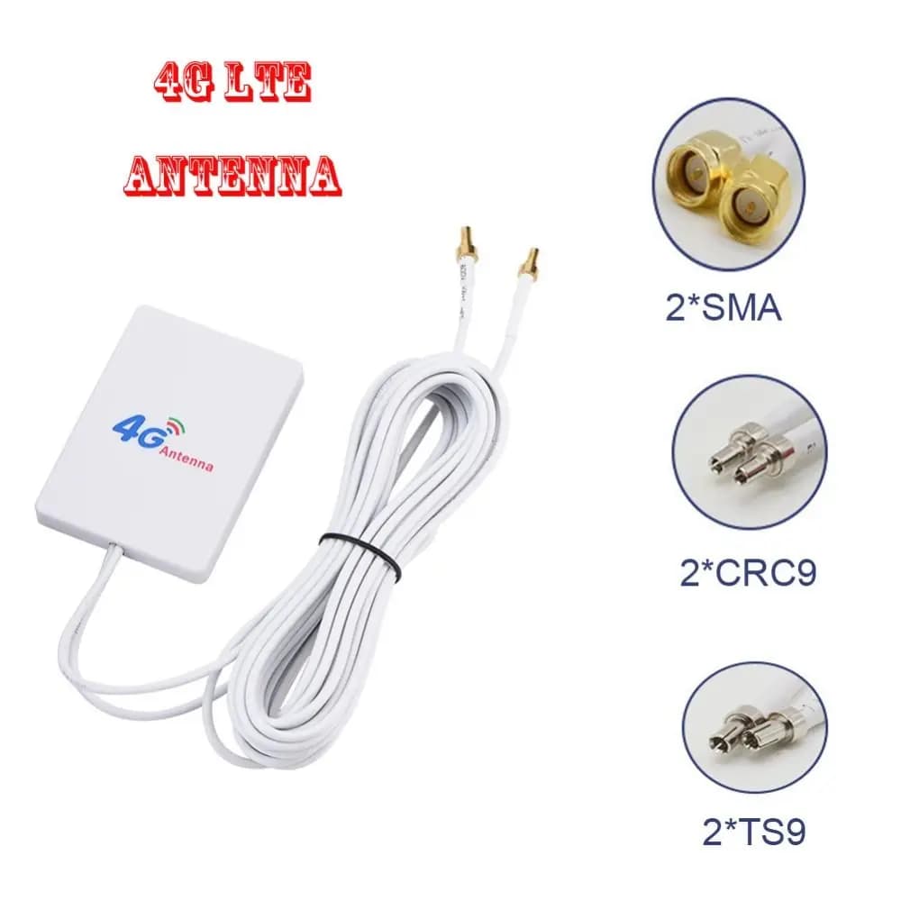 Antenna LTE 3G 4G TS9 CRC9 SMA Connettore 4G LTE Router Antenna esterna per Huawei 3G 4G LTE Router Modem 2M Cavo