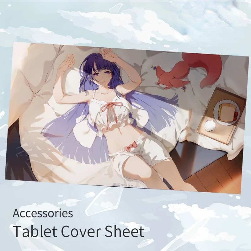 Genshin Impact DIY Anime Custom Tablet Cover Sheet pellicola protettiva per Wacom CTL-471/472/480 Digital Graphic Drawing Tablet Pad