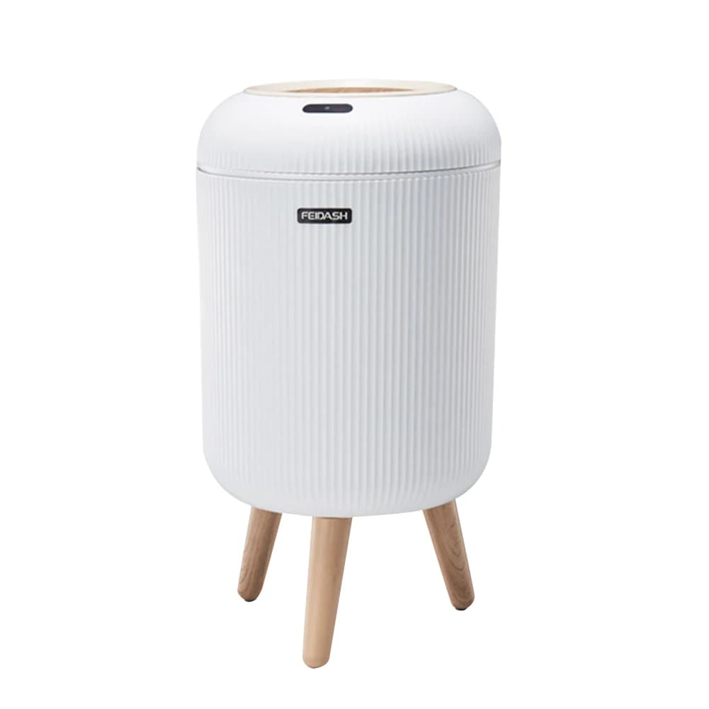 Pattumiera intelligente da 9,5 l/10 l con coperchio Dispenser automatico per pattumiera con sensore Bidone della spazzatura elettrico per cucina/camera da letto/soggiorno/ufficio