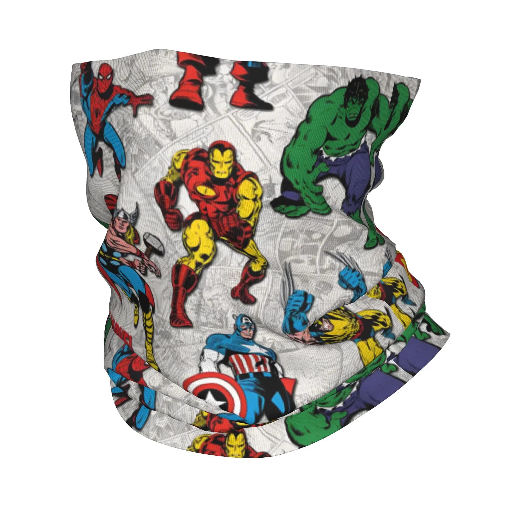 Customize the Incredibles H-Hulk Bandana Scaldacollo UV Protection Scarf Covers Woman Man comics Balaclava Tubular Headband